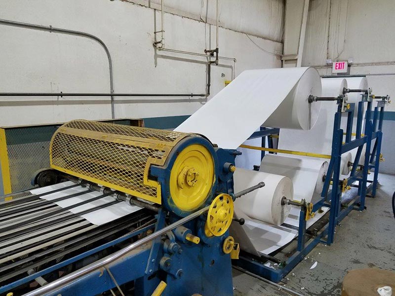 Industrial sized sheeter
