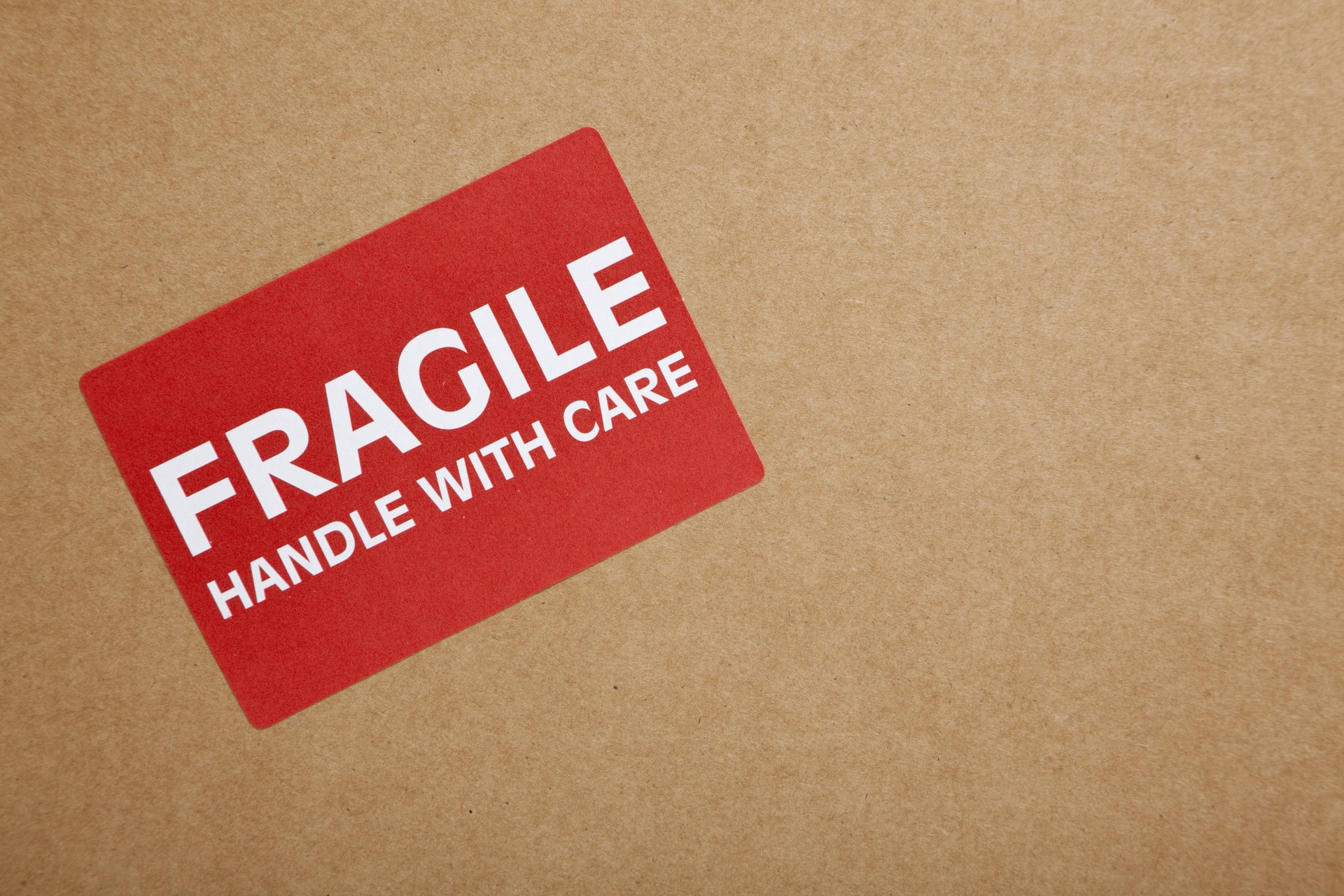 how to pack fragile items