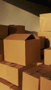 corrugated boxes